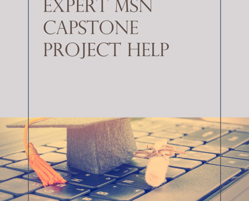 Online Help with Writing MSN Capstone Projects features.